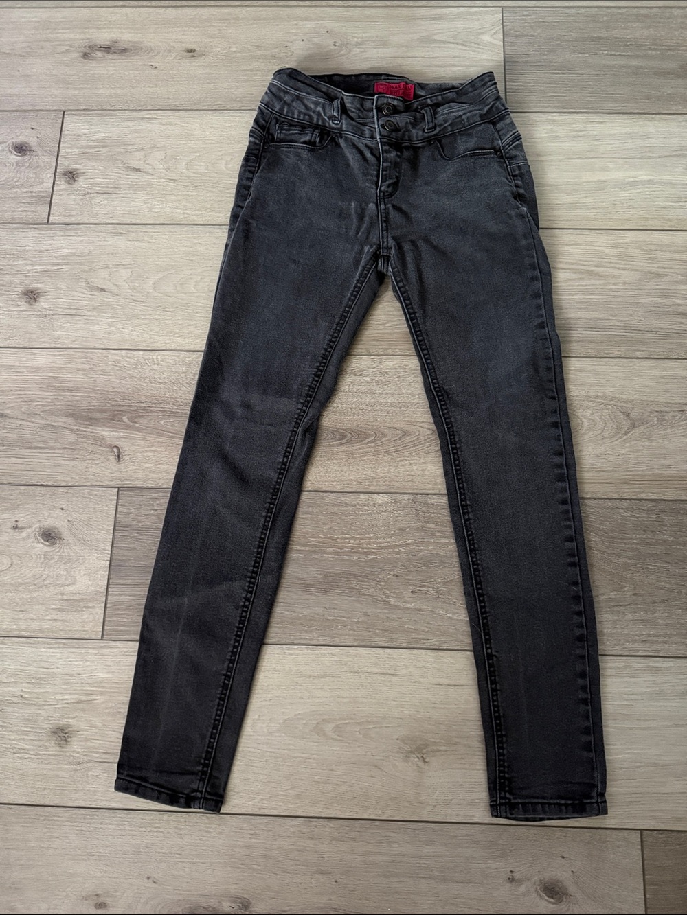 Wax Jean Women's Skinny Jeans in Washed Black